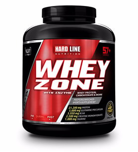 HARDLINE WHEY ZONE SARI MEYVE AROMALI 2300 G.