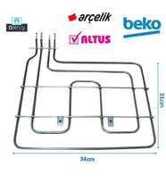 ARÇELİK-BEKO-ALTUS 262900064 FIRIN REZİSTANSI 2200 WATT