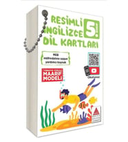 5. Sınıf Resimli İngilizce Dil Kartları