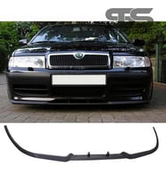 Skoda Octavia Mk2 Cupra R Uyumlu Ön Lip Mat Siyah Ön Tampon Lip