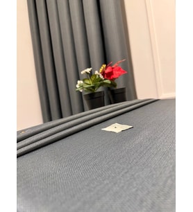 NİVEMESHOME GRİ 140X220 KETEN MASA ÖRTÜSÜ