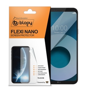 Blogy Q6 ile Uyumlu Flexi Nano Ekran Koruyucu (Şeffaf)