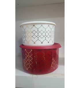 Tupperware Tek Parmak 2’Li Saklama Kabı Beyaz