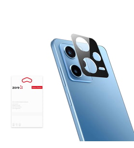 Xiaomi Redmi Note 12 Pro 5G Uyumlu Zore 3D Kamera Camı (Siyah)
