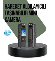 Gece Görüşlü Döngüsel Kayıt Destekli Mini Kamera