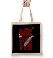 Vaccinated Christmas Bez Çanta Uzun Saplı