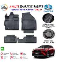 Toyota Yaris Cross 3D Paspas Havuzlu Pro 2022 Sonrası