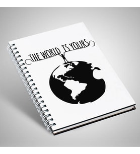 The World Is Yours Motto Defter