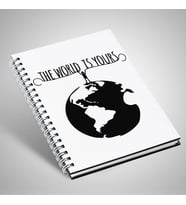 The World Is Yours Motto Defter