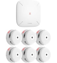 Akıllı Duman Dedektörü, SBS50 Baz İstasyonu ile, Wi-Fi Duman Alarmı, X-Sense Ev Güvenlik Uygulaması ile Uyumlu, Kablosuz Bağlantılı Yangın Alarmı, Model FS61