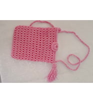 Pembe Örgü Çanta (Pembe)