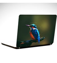 Mavi Kuş Laptop Sticker 12 İnch (29X24CM)