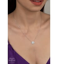 SWAROVSKİ CRYSTAL FİL 925 AYAR GÜMÜŞ KOLYE