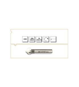 Makina Takım B00313121240 HSS DIN 335/C Havşa Freze 12.4 mm-90º