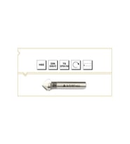 Makina Takım B00313121240 HSS DIN 335/C Havşa Freze 12.4 mm-90º
