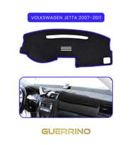 VOLKSWAGEN Jetta (2007-2011)TORPİDO KORUMA HALISI MAVİ KENAR