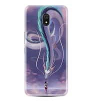 Xiaomi Redmi 8A 8 Pro 9C 9T 10C 11T Pro Kılıf Desenli Silikon Kız ve Ejderha 1742