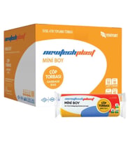 Newtechplast Çöp Torbası, Mini Boy, Beyaz, 40 X 50 cm., 50 Rulo 2000 Adet