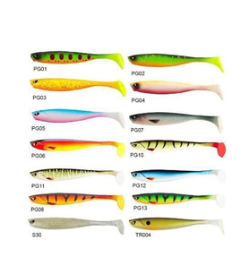 Lucky John Basara 3D Soft Swim 5'' (12.7 cm) 4P Silikon Yem PG02