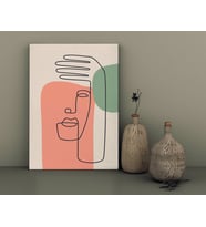 BK Home Picasso Style Tasarımlı Kanvas Tablo-5