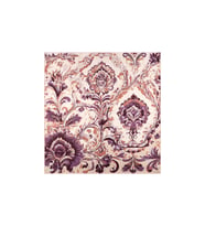 Bursa İpek Krem Flower Desen Twill İpek Eşarp