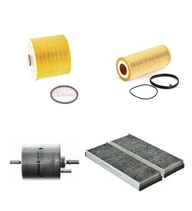 Bosch Filtre Bakım Seti Audi A6 2.4 3.0 3.2 Benzin 2005-2011 Hava + Yağ F + Yakıt F. + Polen Bosch