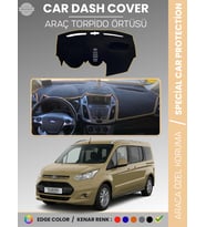 FORD TORNEO CONNECT (2013-2020) Torpido Örtüsü Torpido Koruma Çatlamayı Engeller Tam Uyum