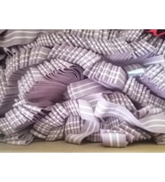 Lastik Lila çizgili 3cm  5mt  enli Şort, Paça,kol Ve Don Lastiği 1 Paket 5 Mt