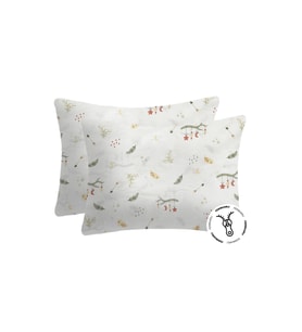 %100 Pamuklu Fermuarlı Bebek Yastık Kılıfı 35x45 ( 2 Adet )