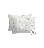 %100 Pamuklu Fermuarlı Bebek Yastık Kılıfı 35x45 ( 2 Adet )