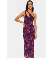 Kadın Maxi Elbise Asimetrik Yaka Bodycon Kalıp Örme Kumaş Özel Tasarım Yaz Aylarının Vazgeçilmezi