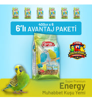 Muhabbet Kuşu Yemi 400 g - 6 Adet
