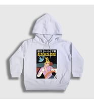 Presmono Unisex Çocuk Beyaz Future Nostalgia Dua Lipa Kapüşonlu Sweatshirt 320971tt (Beyaz)
