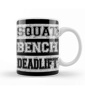 Squat Bench Deadlift Powerlifting Bodybuilding 05 Kupa Bardak Porselen