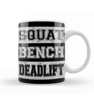 Squat Bench Deadlift Powerlifting Bodybuilding 05 Kupa Bardak Porselen