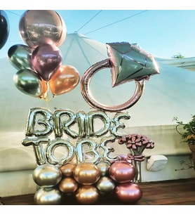 Bekarlığa Veda Partisi Uçan Balonlu Balon Aranjmanı