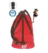 SEVBAGS SPOR VE FİTNES ÇANTASI (Kırmızı)
