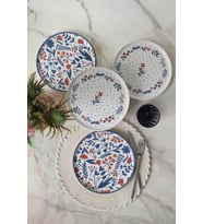 Nordic Pasta Tabağı 22 cm 4'lü Set, Şık ve Zarif Sunumlar İçin