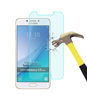 Samsung Galaxy C5 Pro Temperli Kırılmaz Cam Ekran Koruyucu