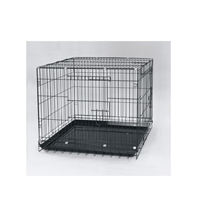 HNRLISHP Köpek Kafesi (164411) Siyah 93x56.5x63.5