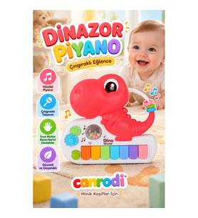 8891-1B RENKLİ DİNAZOR ÇINGIRAK PİYANO
