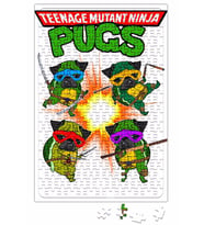 Ninja Kaplumbağalar Puzzle 240 Parça Yapboz