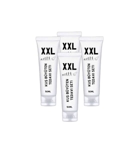Kuş Buyutucu XXLCream Men Enlarger 4 Adet 50 ml Penis Geliştirici Uzatıcı Kalınlaştırıcı Krem
