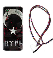 General Mobile GM 21 Pro GM 22 Pro Plus Kılıf Boyun Asklı Rasta Silikon Göktürk 1394