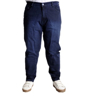 Mode XL Büyük Beden Erkek Kot Pantolon Klasik Armina 23903 Lacivert