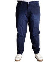 Mode XL Büyük Beden Erkek Kot Pantolon Klasik Armina 23903 Lacivert