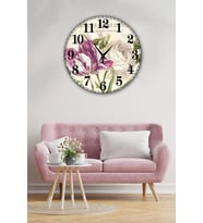 Bilge Retro Tasarımlı Duvar Saati 35 X 35 Cm