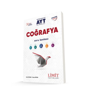 Limit Yayınları 2024 - 2025 Müfredat Yeni Nesil AYT COĞRAFYA SORU BANKASI (Çok Renkli)