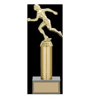 ODAK KUPA - Figürlü Kupalar - Atletizm Kadın Figürlü Kupalar FG-007 A - 31 cm