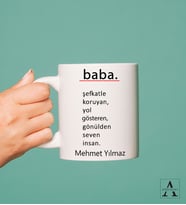 Babalar Günü Özel Tasarım Kupa Bardak